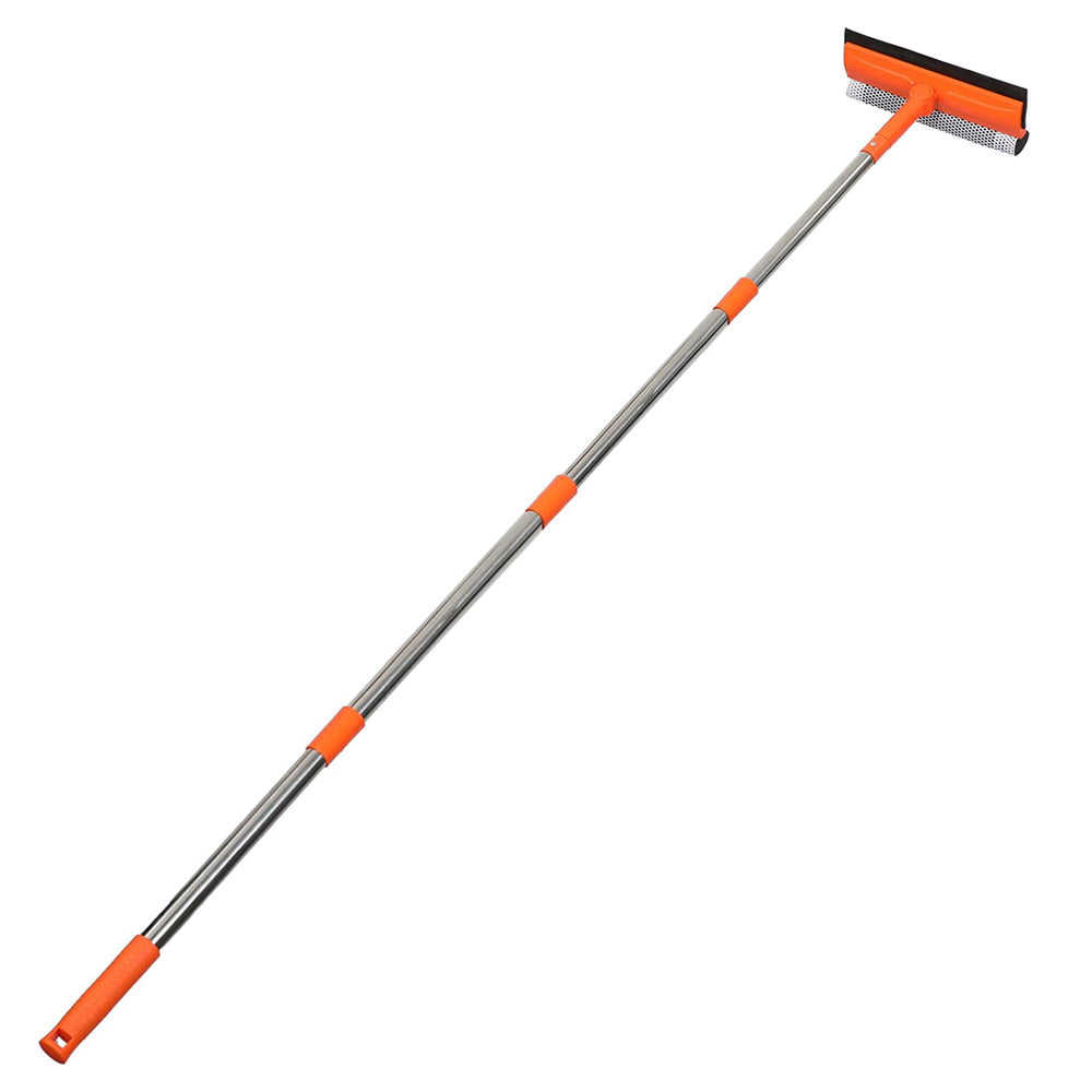 2 in 1 Extendable Window Squeegee Cleaner for Glass Car and Shower