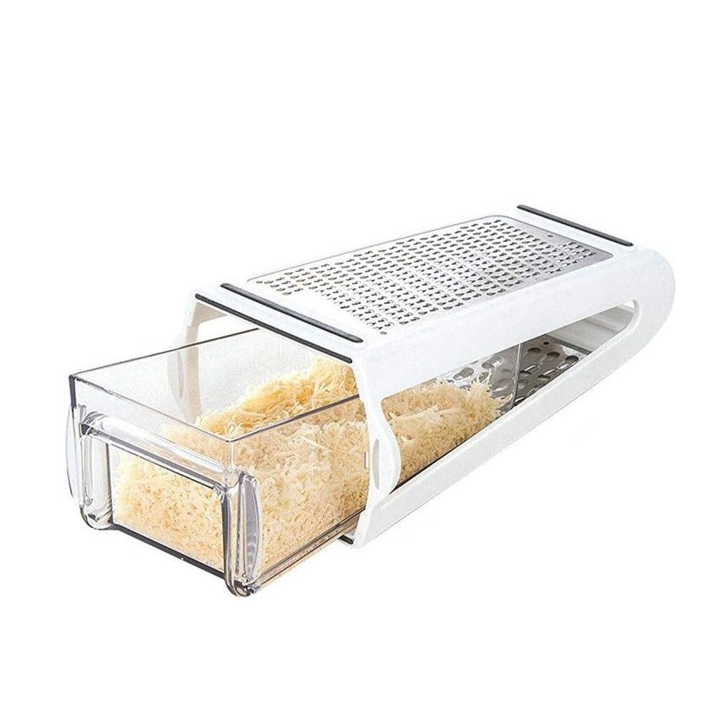 Double Sided Grater with Removable Container
