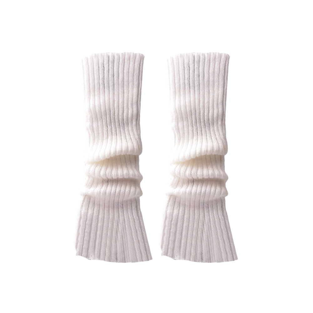 The 80s Ribbed Knitted Long Socks for Women
