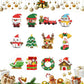 Christmas Building Blocks Set Xmas Building Figures DIY Stocking Stuffers