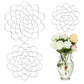 3Pcs 4/5/6 Inch Stainless Steel Reusable Flower Arranger Holder