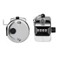 2Pcs 4-Digit Number Clicker Golf Hand Tally Counter