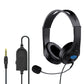 Over Ear Stereo Headset with Microphone Wired Gaming Headphones for Students Players