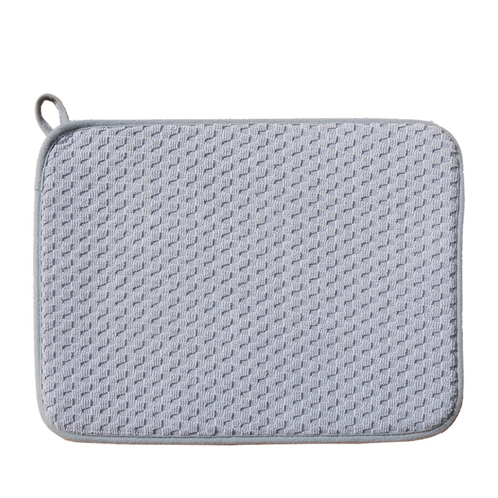 Microfiber kitchen Dish Drying Mat Absorbent Bowl Cup Drainer Kitchen Counter