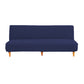 Armless Couch Cover Stretch Sofa Cover with Elastic Bottom