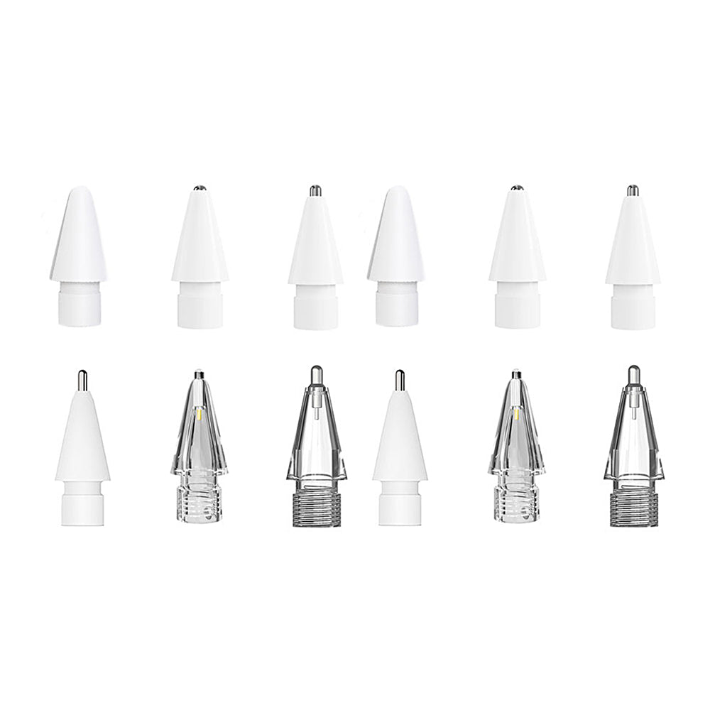 12Pcs Replacement Nibs for Apple Pencil 2nd 1st Gen