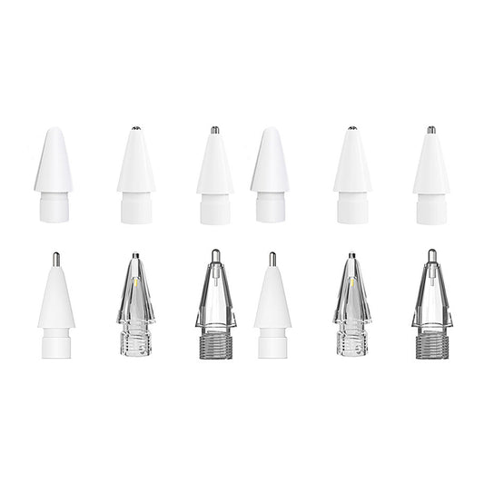 12Pcs Replacement Nibs for Apple Pencil 2nd 1st Gen