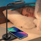Multi-functional Adjustable LED Desk Lamp with Wireless Charger Touch Control 3 Brightness for Office
