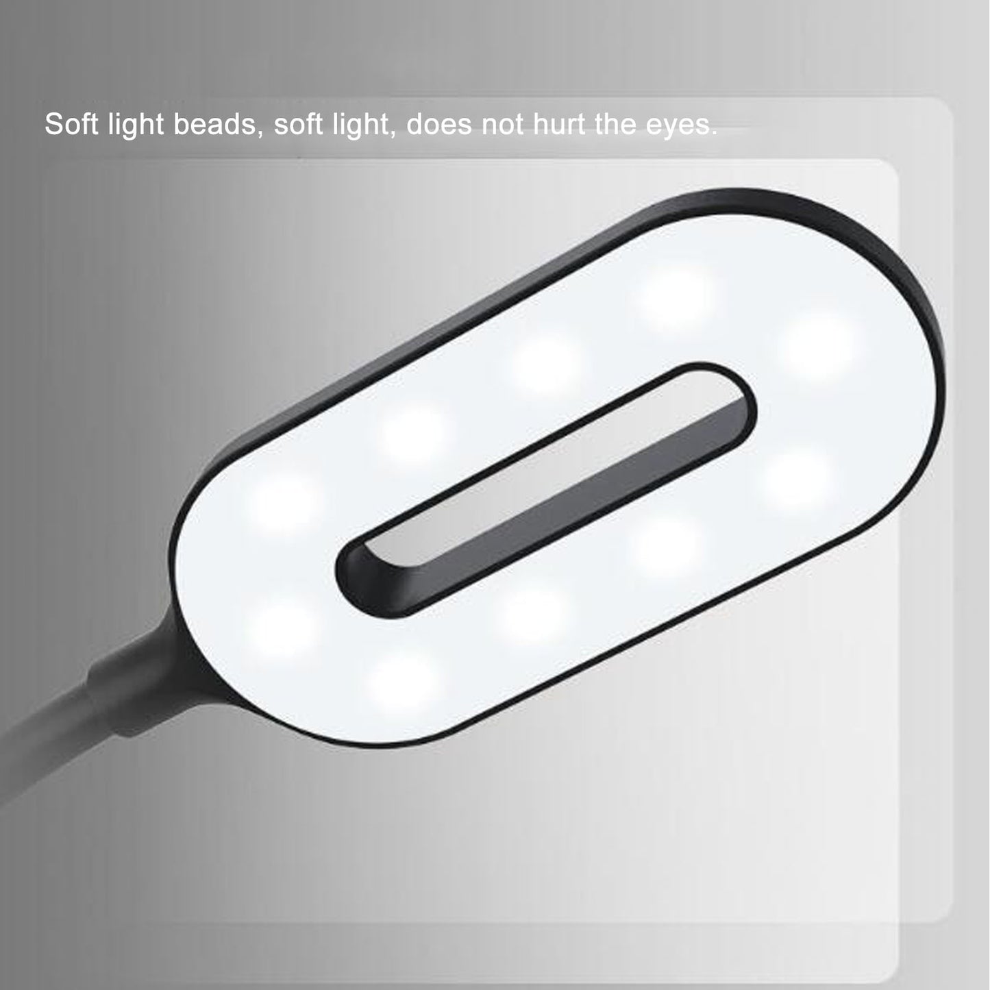 Multi-functional Adjustable LED Desk Lamp with Wireless Charger Touch Control 3 Brightness for Office