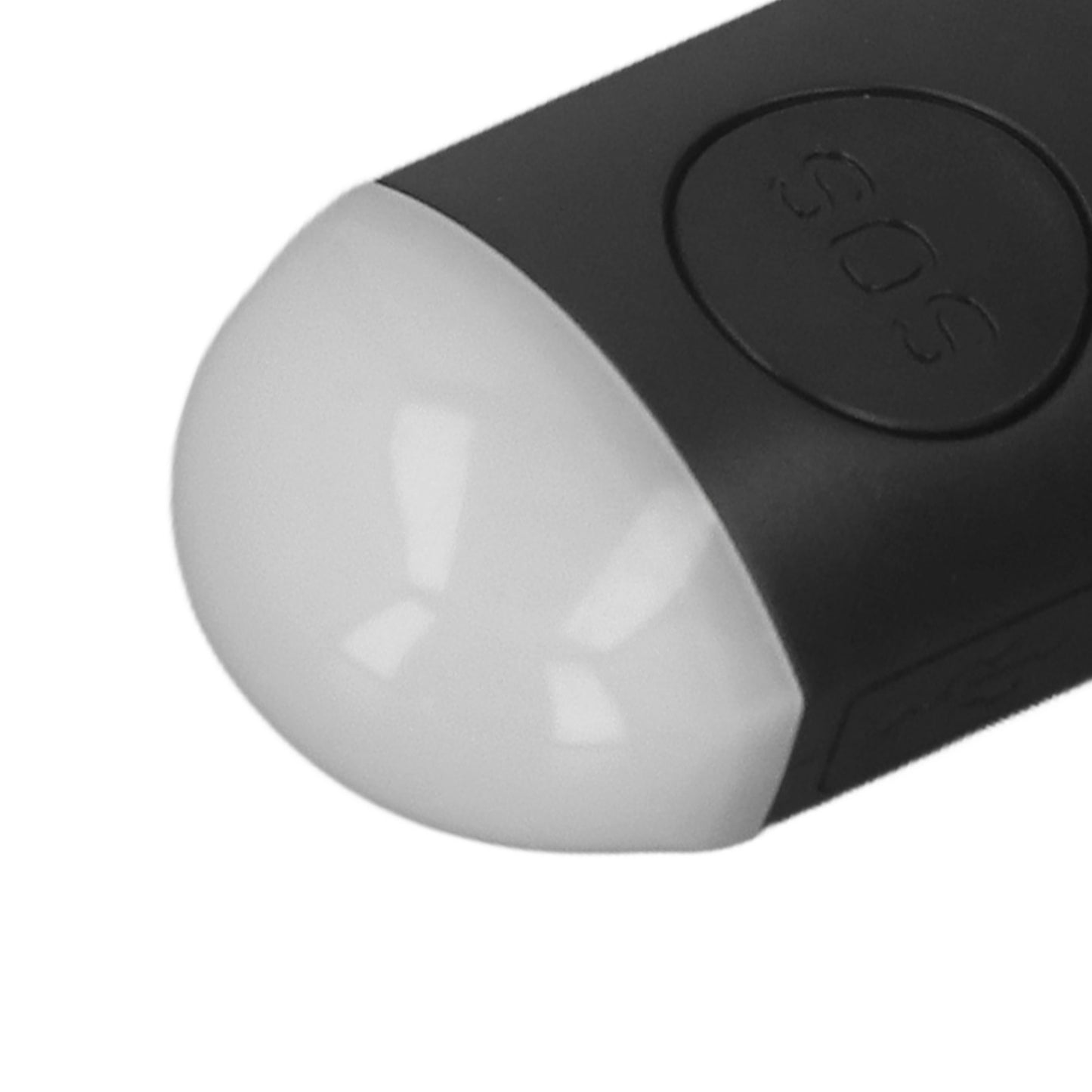 Personal Security Alarm Portable USB Rechargeable LED Light Versatile Self-Defense Keychain