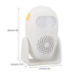 Motion Sensor Doorbell Smart Welcome Infrared Sensor Doorbell with Remote Control for Home Shop Office