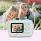 Thermal Instant Print Camera 2.7K 42MP 2.4in HD IPS Screen HD with 4 Rolls Print Paper