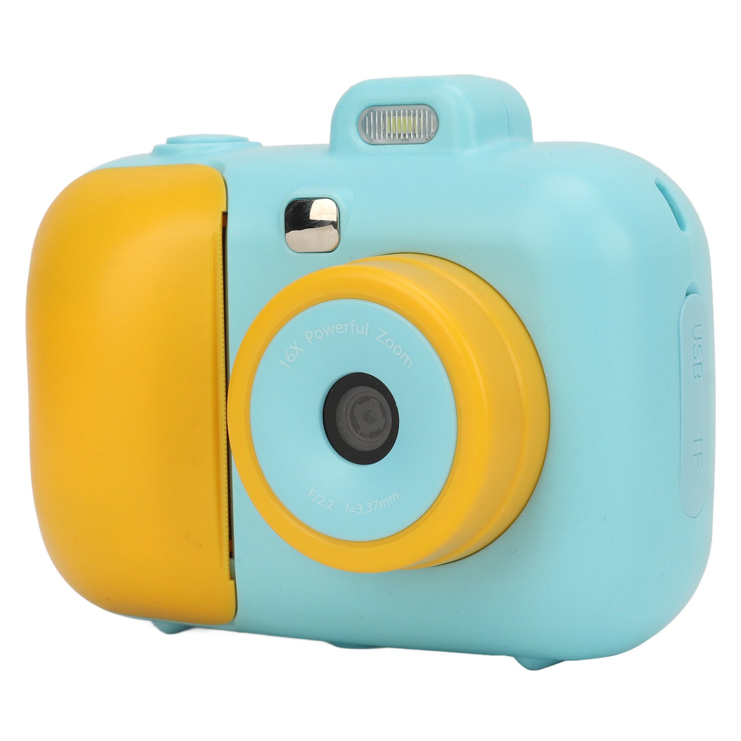 Thermal Instant Print Camera 2.7K 42MP 2.4in HD IPS Screen HD with 4 Rolls Print Paper
