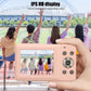 44MP 1080P HD Digital Camera 16X Zoom Auto Focus 2.5 Inch IPS Display Anti Shake