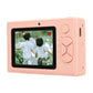 Kids 1080P Rechargeable Digital Camera Dual Lens 40MP Video Camera with 8X Digital Zoom IPS Screen with 32G Memory Card