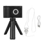 Kids 1080P Rechargeable Digital Camera Dual Lens 40MP Video Camera with 8X Digital Zoom IPS Screen with 32G Memory Card