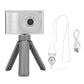 Kids 1080P Rechargeable Digital Camera Dual Lens 40MP Video Camera with 8X Digital Zoom IPS Screen with 32G Memory Card