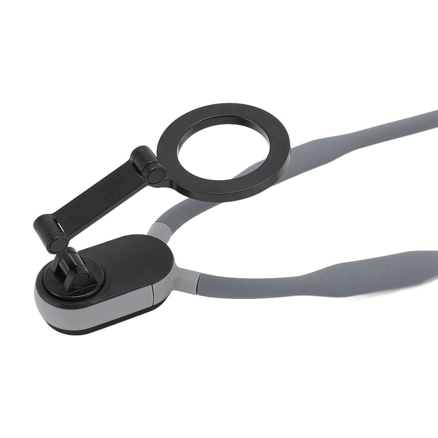 Silicone Quick Release Adhesive Neck Mount Cell Phone Holder Chest Stand for IOS 15 14 13 12 Series Video Recording