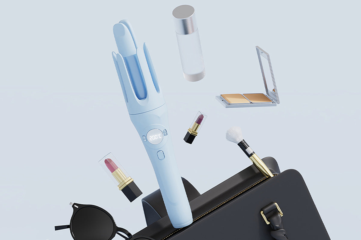 Auto Rotating Wireless Hair Curler 32mm for All Hair Types