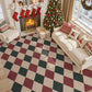 Vintage Low Pile Rug Washable Mat for Living Room Bedroom-Style 3