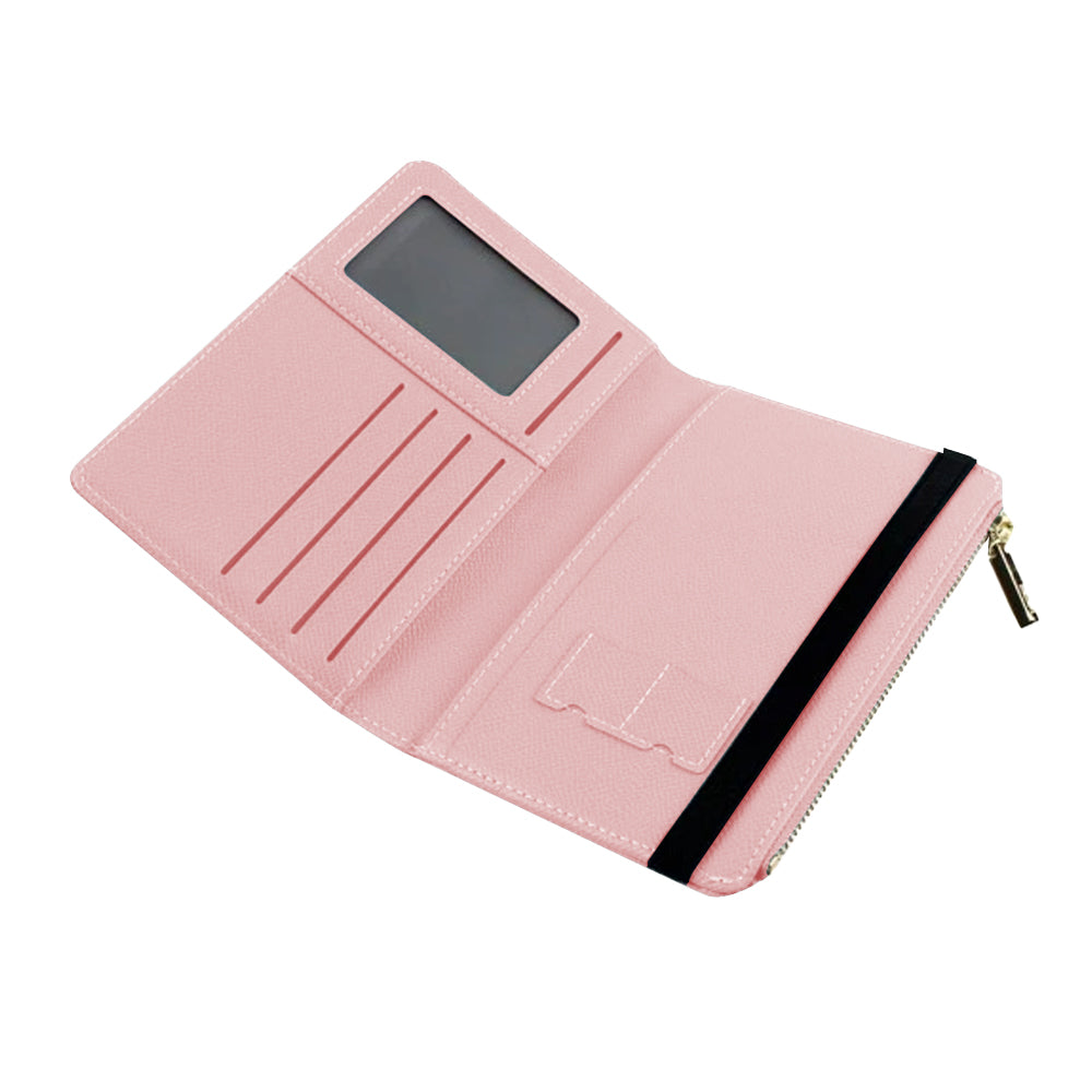 RFID Passport Holder Cover Card Wallet Holder with Zipper