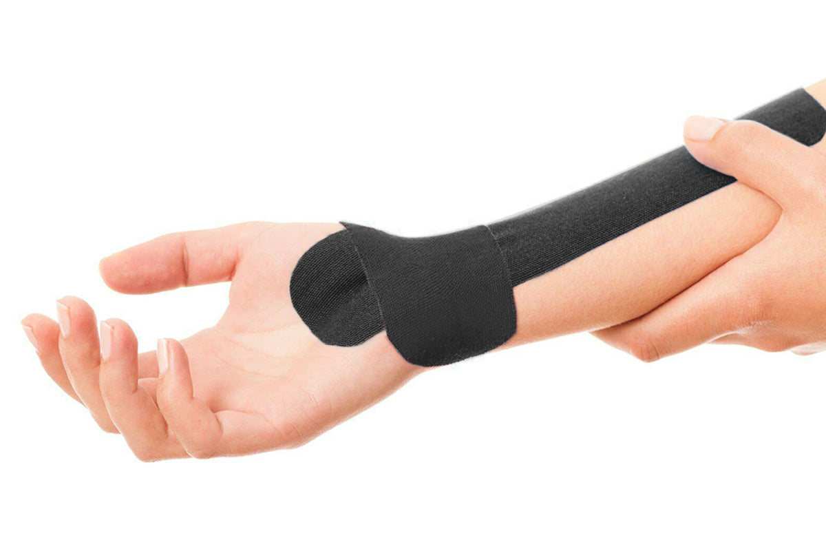 Kinesiology Tape Waterproof Breathable Latex Free Tape for Ankle Wrists Knees