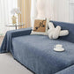 Sofa Throw Rug Cover Large Blanket for Couch Furniture Protector-Blue