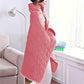 140x100cm USB Plug Electric Heated Shawl Blanket with 3 Heating Levels