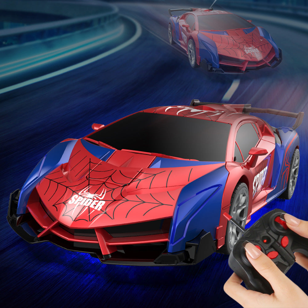 Spider Transform RC Cars Toys With Eye And Lights Remote Control Car Deformation
