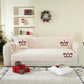 Christmas Sherpa Fleece Slipcover Protector Sofa Throw Cover Soft Thick Cozy Sofa Throw