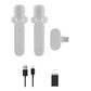 2.4G Wireless Lavalier Microphone Mic For Android iPhone iPad