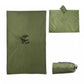 3 in 1 Portable Rain Poncho Waterproof Lightweight Emergency Raincoat with Pocket