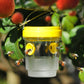 2Pcs Solar Powered Wasp Traps for Bees Hornets Outdoor Hanging Garden Protection