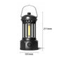 Retro Tent Camping Lantern LED Lantern Outdoor Portable Rechargeable Night Lamp