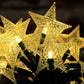 Outdoor Solar String Flower Lights Fairy Lights for Garden and Christmas Decoration