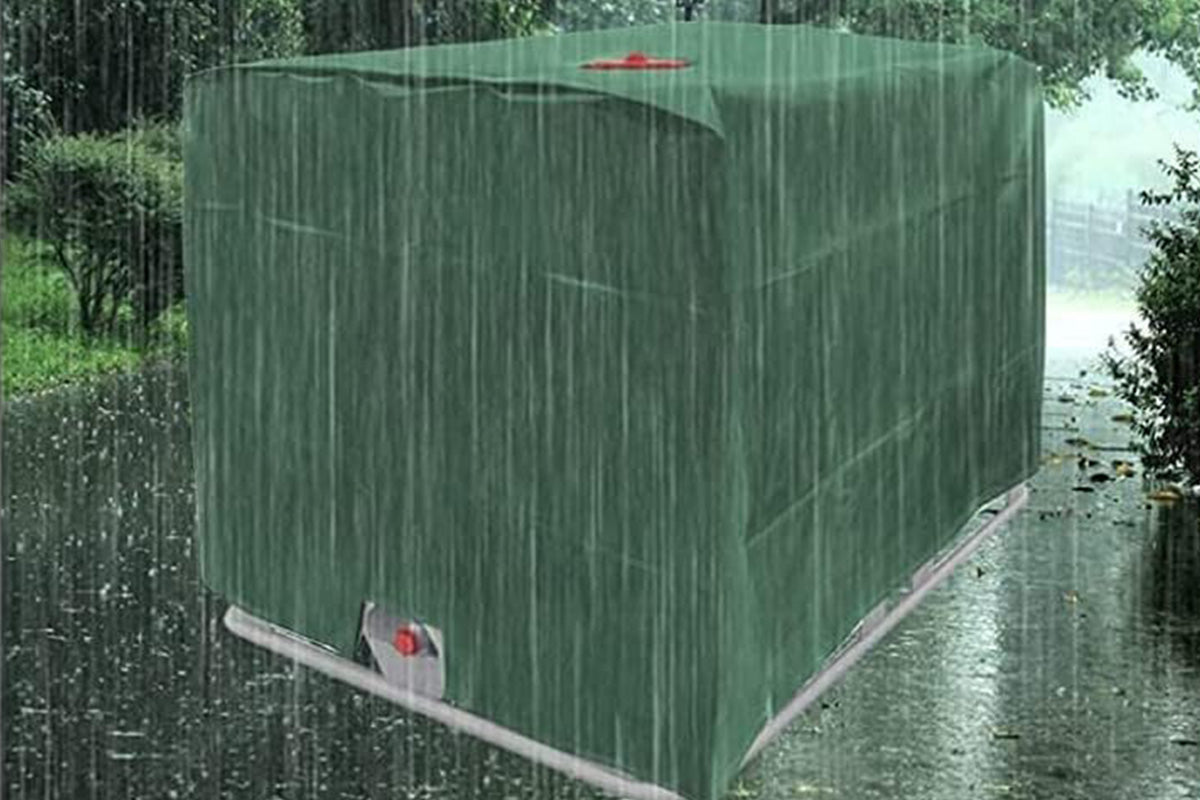 1000L IBC Tank Cover Waterproof Container Cover for IBC Rain Water Tank