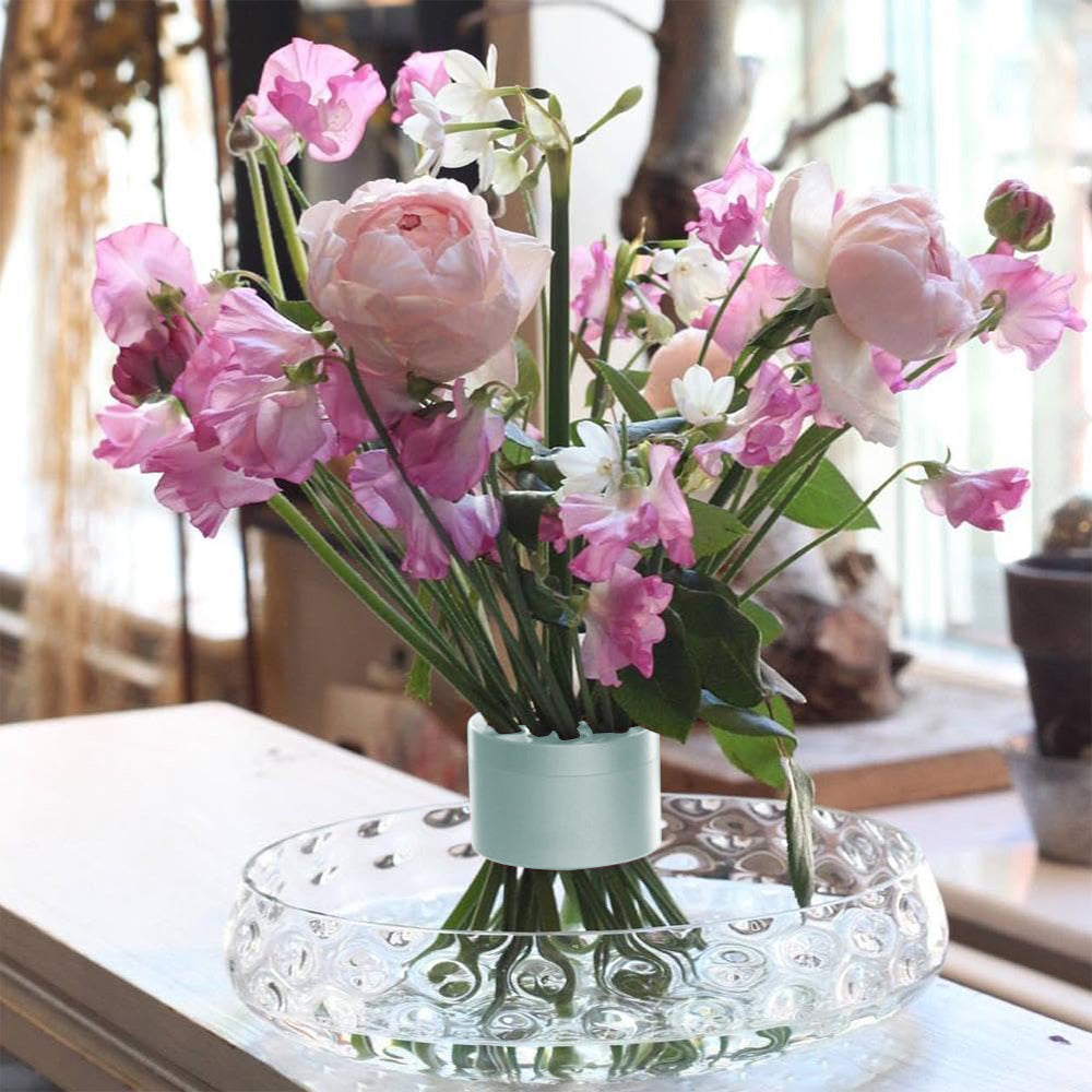 Spiral Ikebana Stem Holder for Vases Bouquet Twister Flower Arrangement DIY
