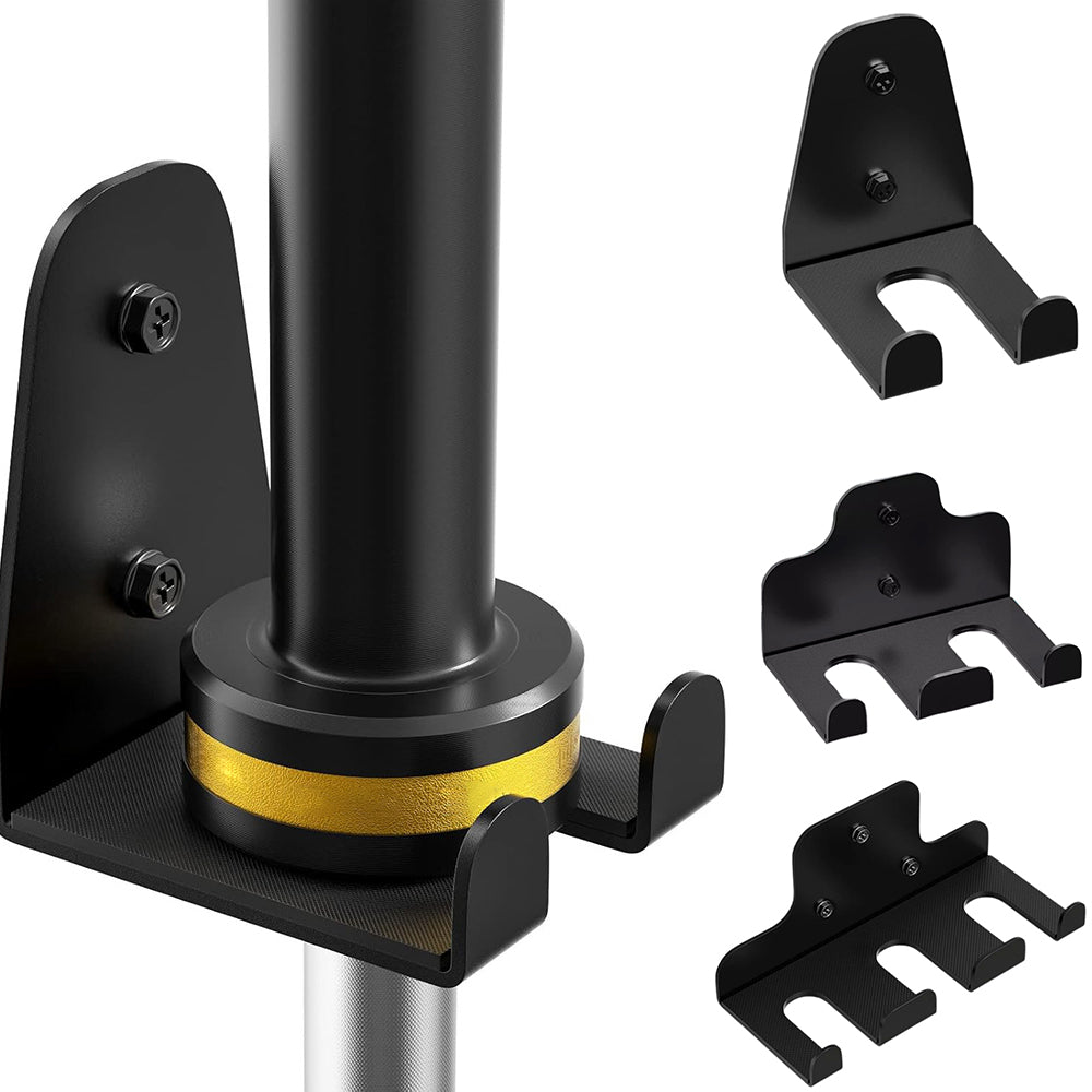 Olympic Barbell Hanger Garage Gym Bar Wall Rack Vertical Barbell Mount
