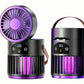2-in-1 Fan Mosquito Killer Lamp Purple Light Trap Electric Zapper