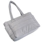 Women Quilted Tote Bag Shoulder Bag Lunch Bag