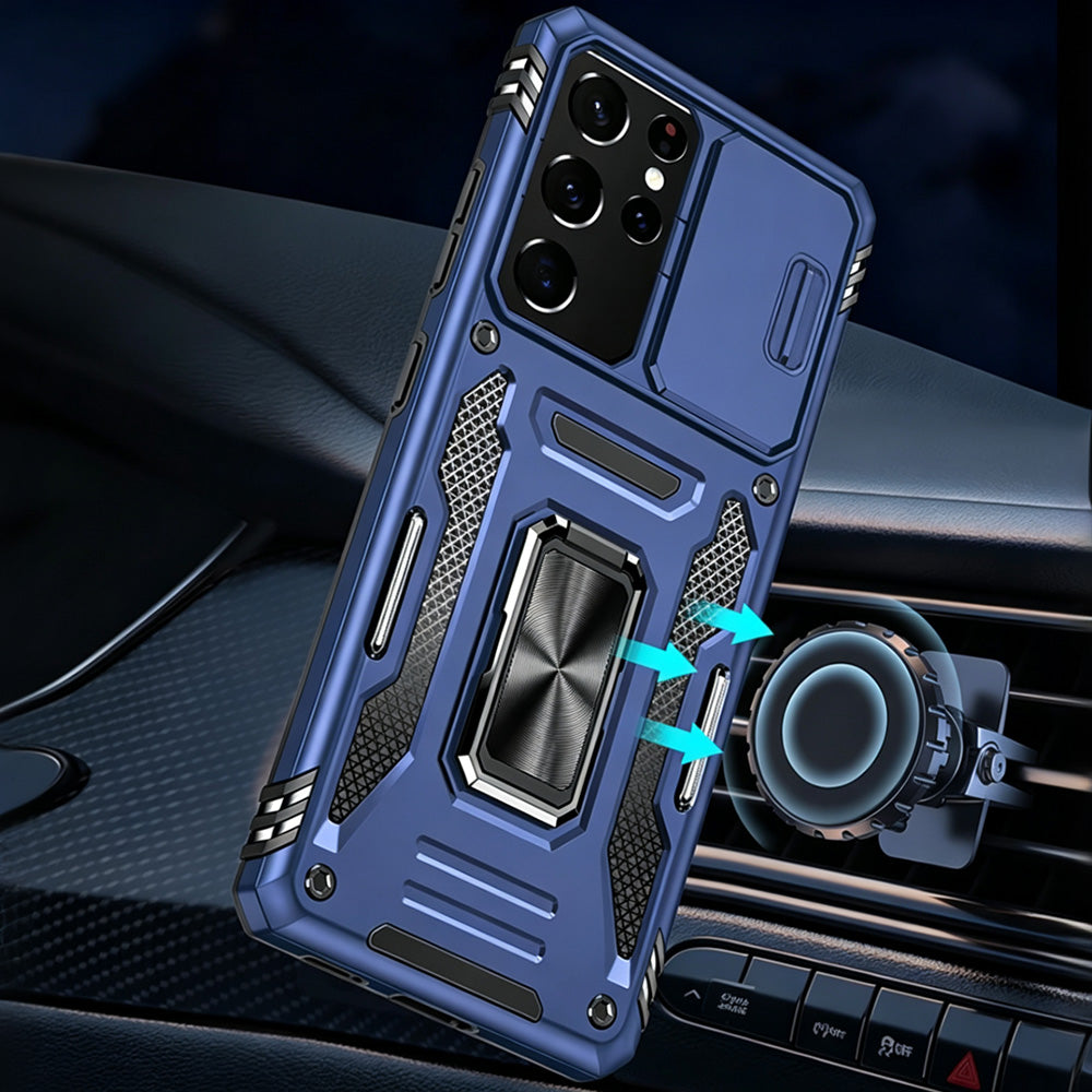 Heavy Duty Ring Stand Phone Case for Samsung Galaxy