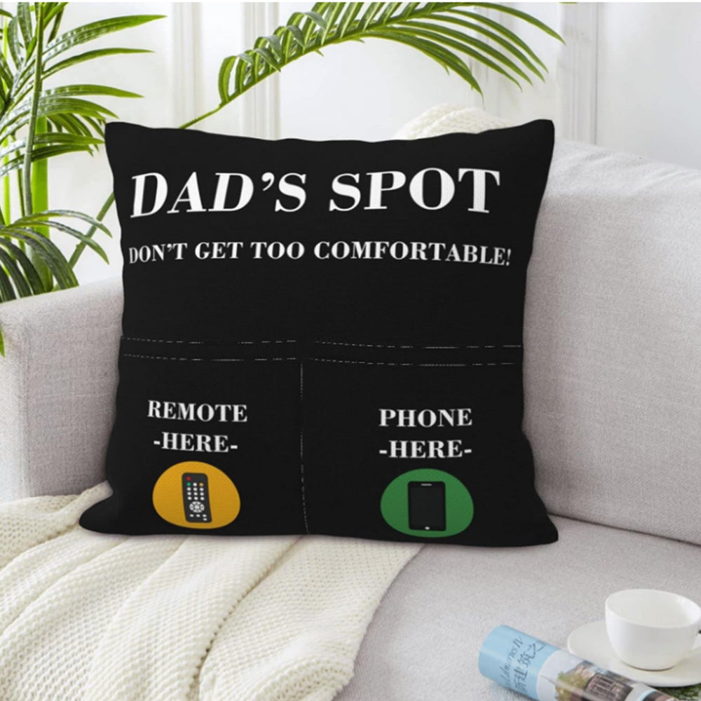 4Pcs Pillowcase with 2-Pocket for Sofa Home Decoration