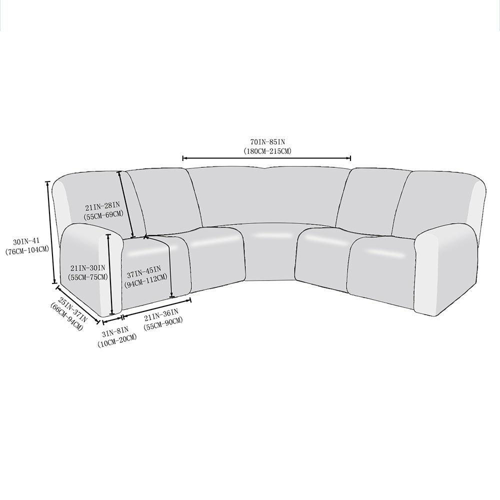 Corner Sofa Cover Anti Slip Covers Recliner Corner Sofa Protector