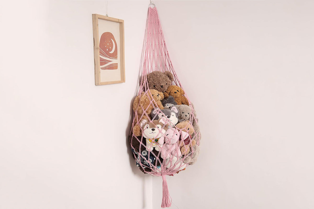 Stuffed Animal Storage Organizers Stuffed Animal Hammock Hanging Plush Toy Holder