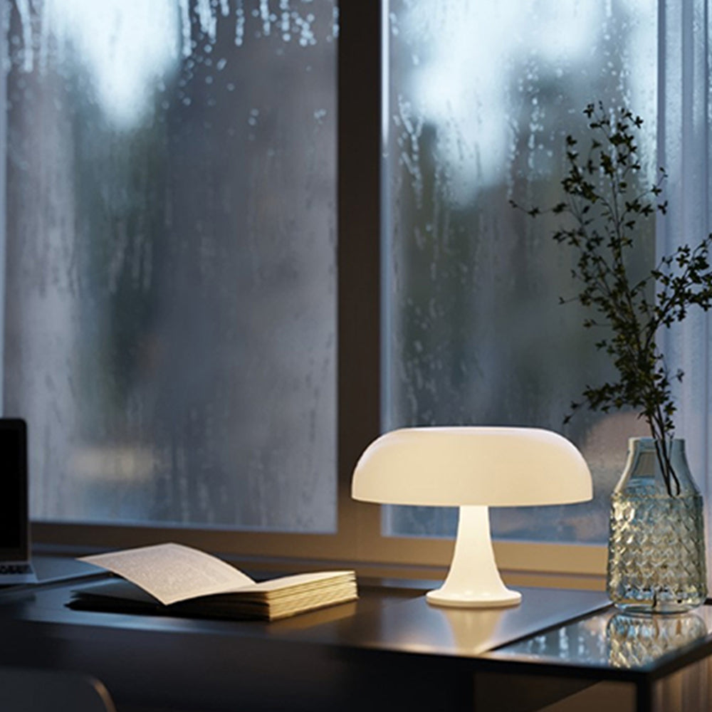 LED Dimmable Mushroom Table Lamp