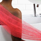 2PCS African Net Sponge Body Scrubber for Exfoliating and Bathing