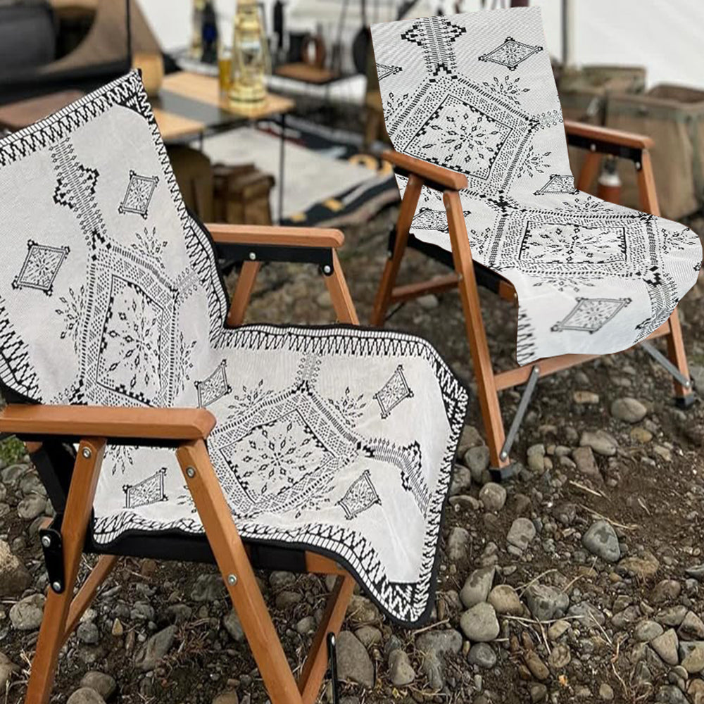 2Pcs 50x90cm Outdoor Camping Seat Chair Cover