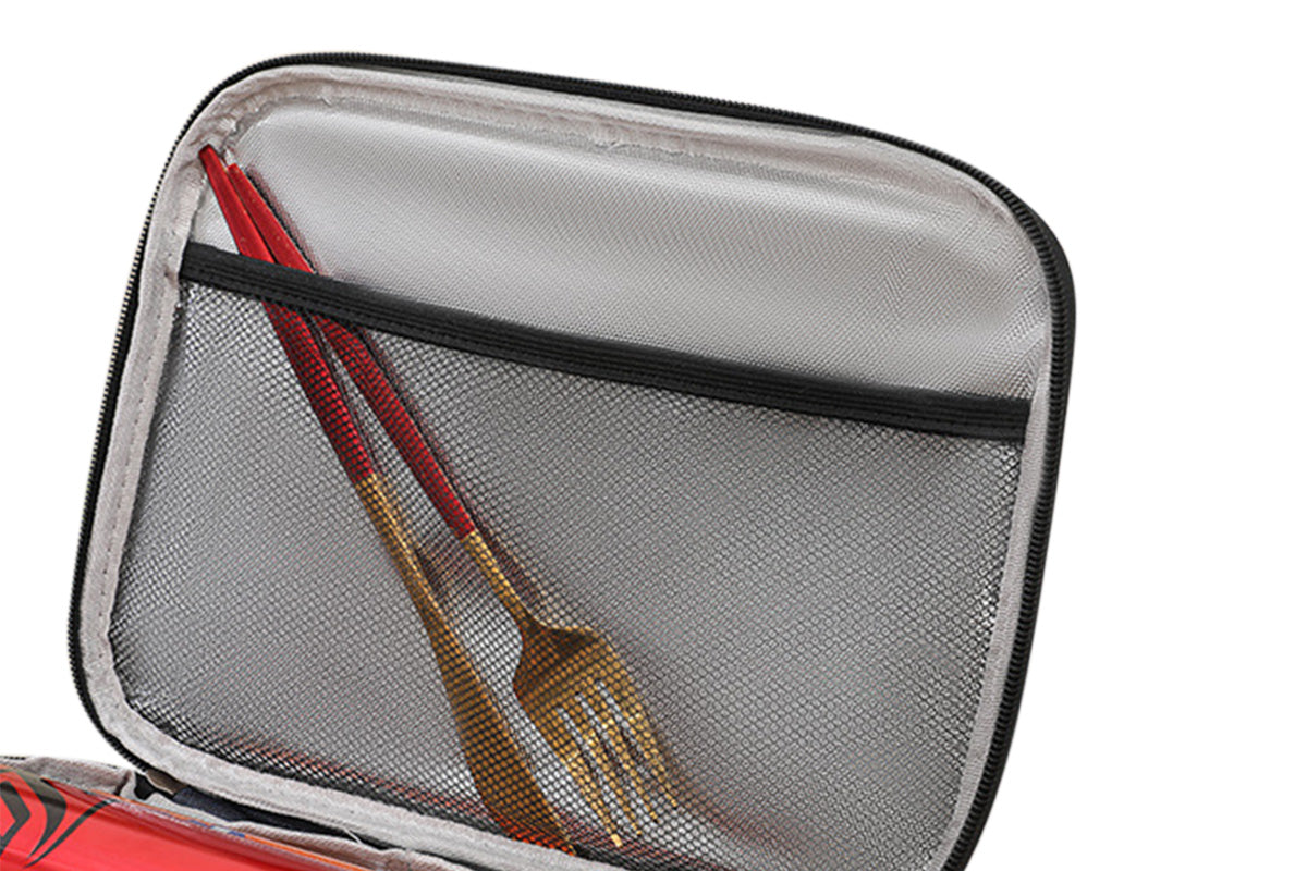 Double-Layer Insulated Portable Lunch Bag Cooler Food Container