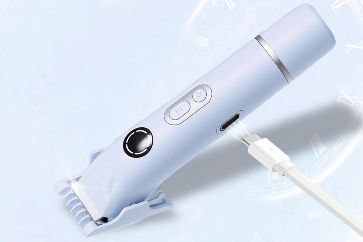 4-in-1 Women's Dual Heads Electric Shaver Cordless Body Hair Trimmer with 4 Heads Hair Removal Kit