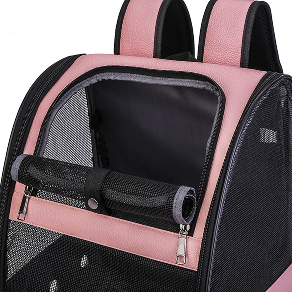 Pet Bird Carrier Backpack with Standing Perch